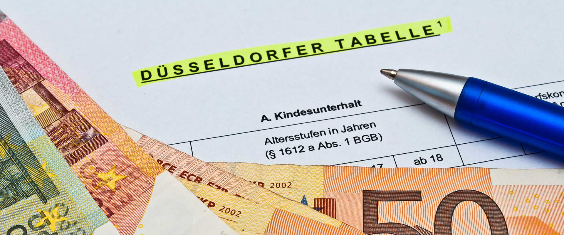 Düsseldorfer Tabelle 2022 Familienrecht München